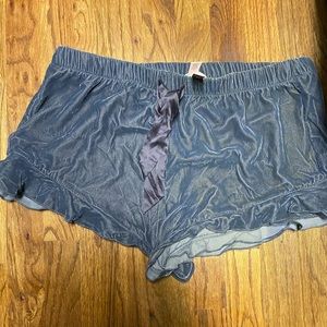 Victoria Secret NWT blue pajama shorts.